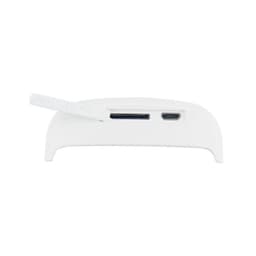 Lateral del Rastreador GPS para mascotas TKSTAR TK909 IP66 Blanco/Negro