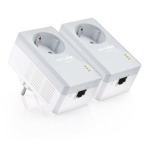 TP-LINK TL-PA4010PKIT Kit de inicio con adaptadores Powerline AV500 con enchufe incorporado