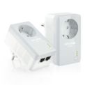 TP-LINK TL-PA4020PKIT Kit de Inicio de Adaptadores Powerline AV500 de 2 puertos con enchufe incorporado - Ítem