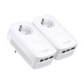 TP-LINK TL-PA8030PKIT Kit de Inicio Powerline AV1200 con 2 puertos Gigabit y Enchufe Incorporado - Ítem