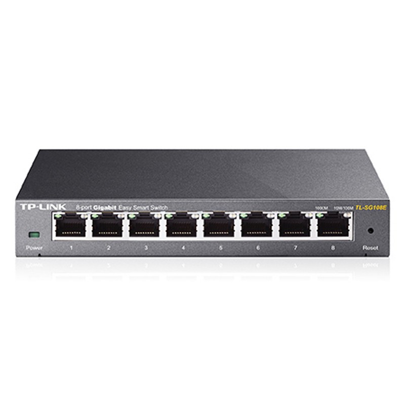 TP-LINK TL-SG108E Switch Easy Smart de 8 puertos Gigabit - Ítem