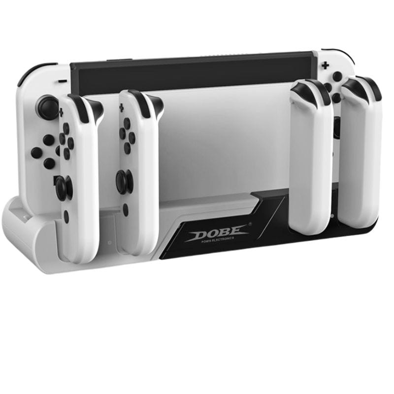 DOBE TNS-0122D para Nintendo Switch Joy-Con OLED Branco - Base de Carregamento - Item