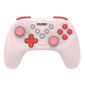 DOBE TNS-0117R N-Switch PC Rosa - Controle de jogo sem fio