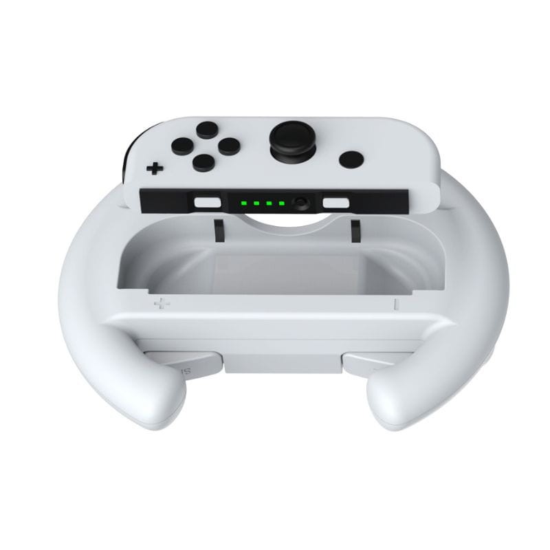 Pack volant pour Joy-Con N-Switch / Switch OLED DOBE TNS-852 Blanc - Ítem3