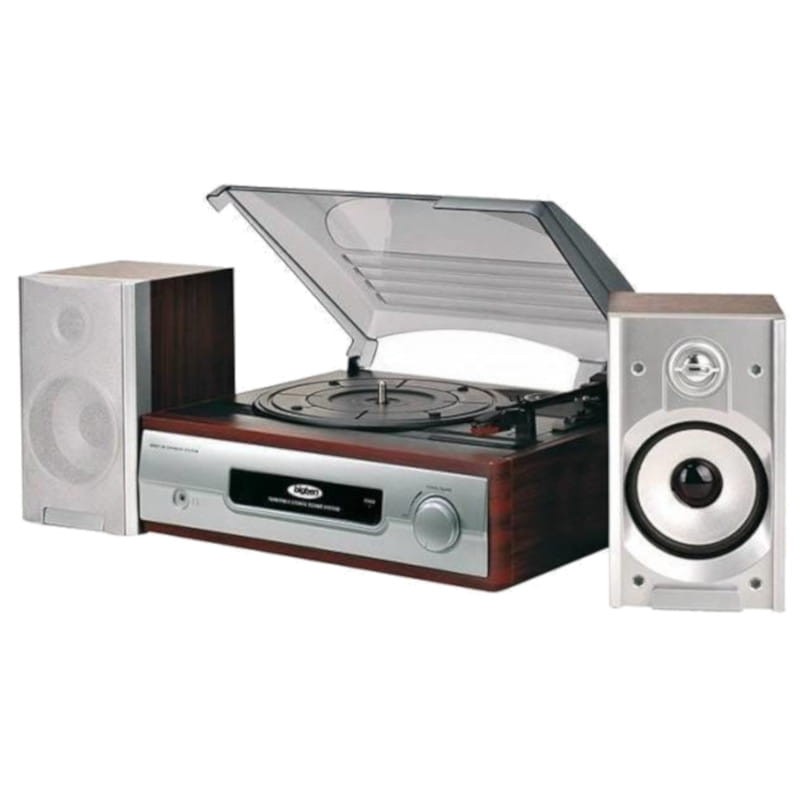 retro turntable with speakers