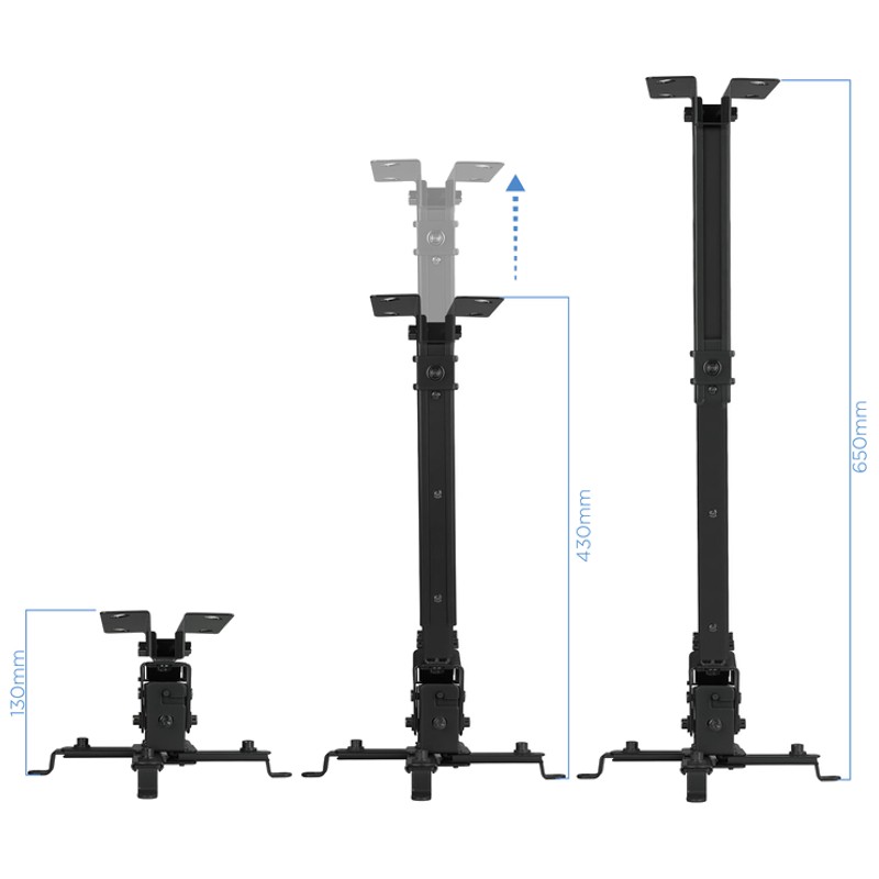 Tooq PJ2012T Suporte para projector Teto Preto - Item1