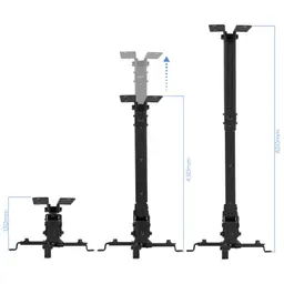 Tooq PJ2012T Suporte para projetor Teto Preto - Adaptável