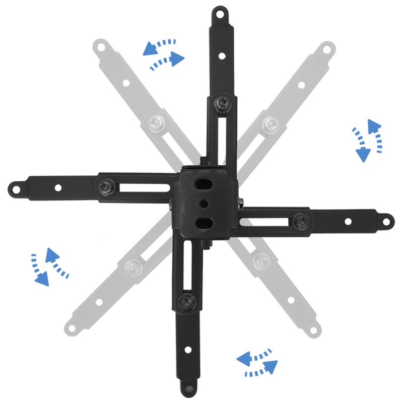 Tooq PJ2012T Suporte para projector Teto Preto - Item4