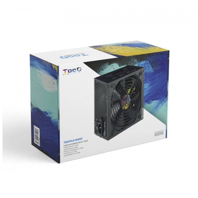 Alimentation électrique TooQ TQAPOLO-600SP 600W Noir - Ítem6