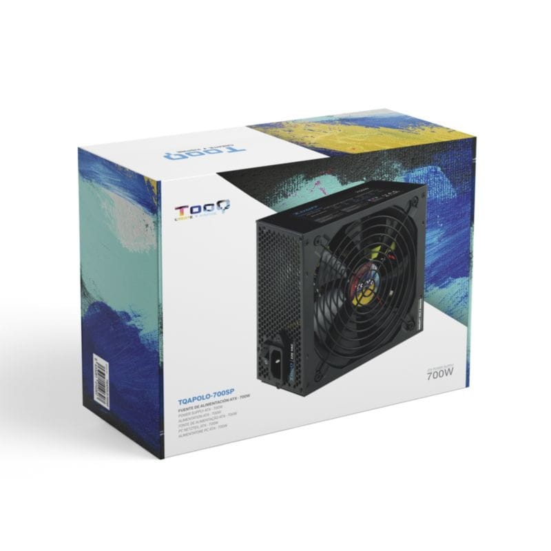 TooQ TQAPOLO-700SP 700 W ATX Noir - Alimentation - Ítem5