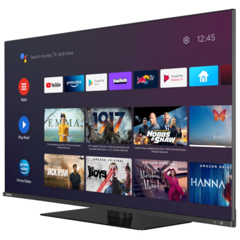 Toshiba 43QA7D63DG 43 QLED 4K Ultra HD Smart TV Negro - Televisor - Ítem2