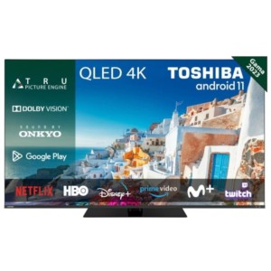 Toshiba 55QA7D63DG 55 QLED UltraHD Smart TV Preto - TV