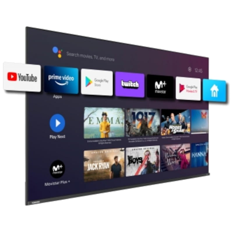 Toshiba 55QA7D63DG 55 QLED UltraHD Smart TV Negro - Televisor - Ítem2