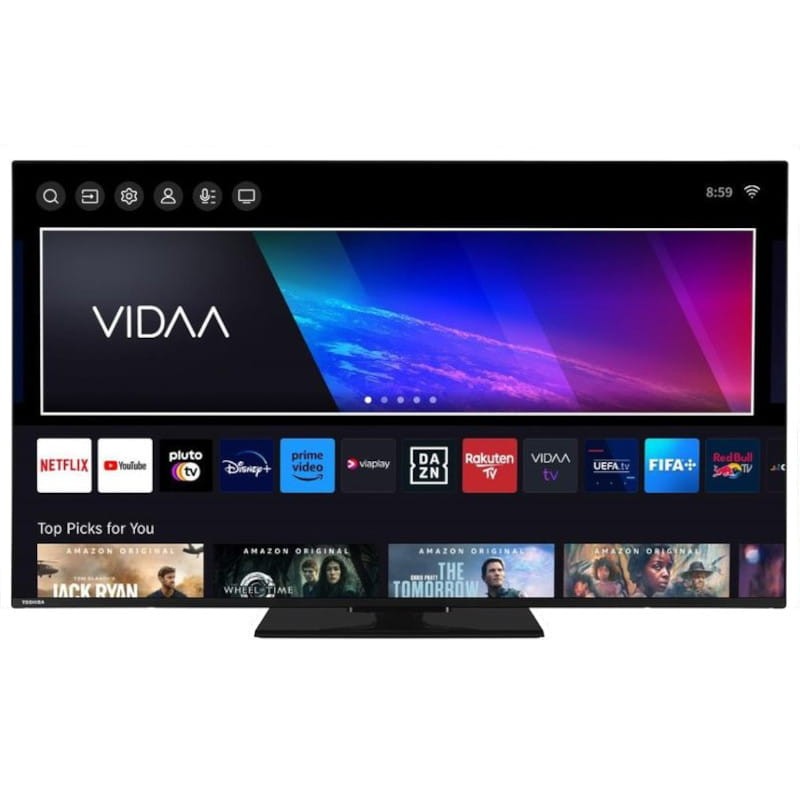Toshiba 55QV3463DG 55 4K UHD QLED Smart TV Wifi Negro - Televisor - Ítem