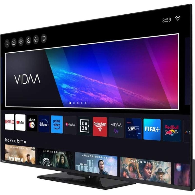 Toshiba 55QV3463DG 55 4K UHD QLED Smart TV Wifi Negro - Televisor - Ítem2
