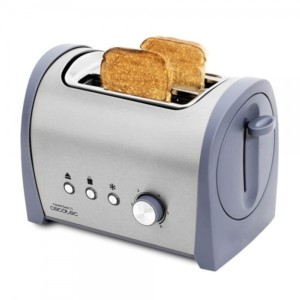 Cecotec Steel & Taste Stainless Steel Toaster 2S