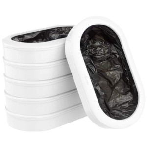 Townew Lot de 6 Anneaux Pour Sac Poubelle