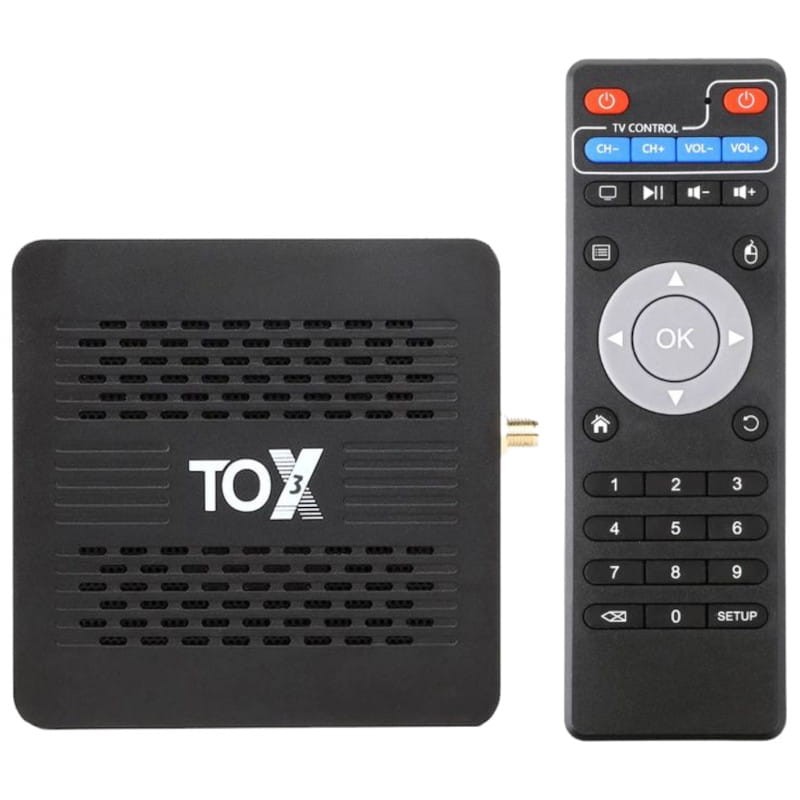 Tox 3 S905X4 4GB/32GB Wifi Dual Android 11 - Android TV - Ítem
