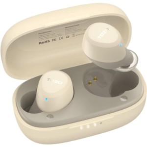 TOZO Agile Dots A1 Beige - Auriculares Bluetooth