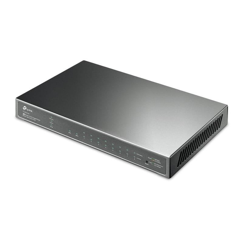 Interruptor inteligente TP-Link TL-SG2008 8 portas JetStream Gigabit preto - Item1