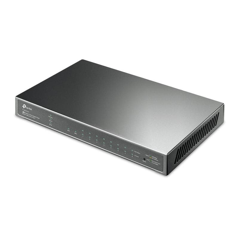 TP-Link TL-SG2008 Conmutador inteligente JetStream Gigabit de 8 Puertos Negro frontal