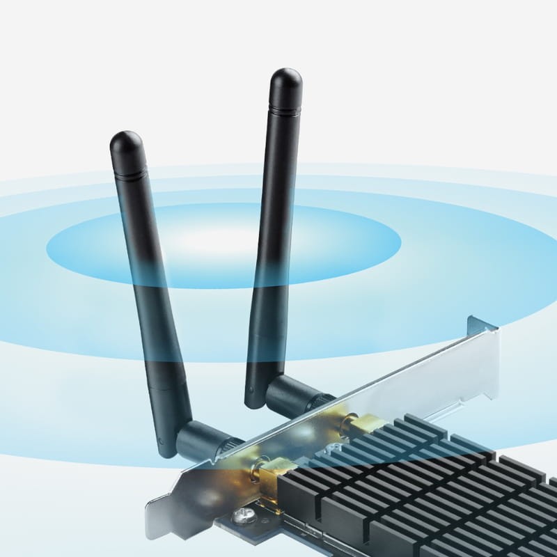 TP-Link Archer T6E Tarjeta de Red WiFi PCI Express AC1300 - Ítem4