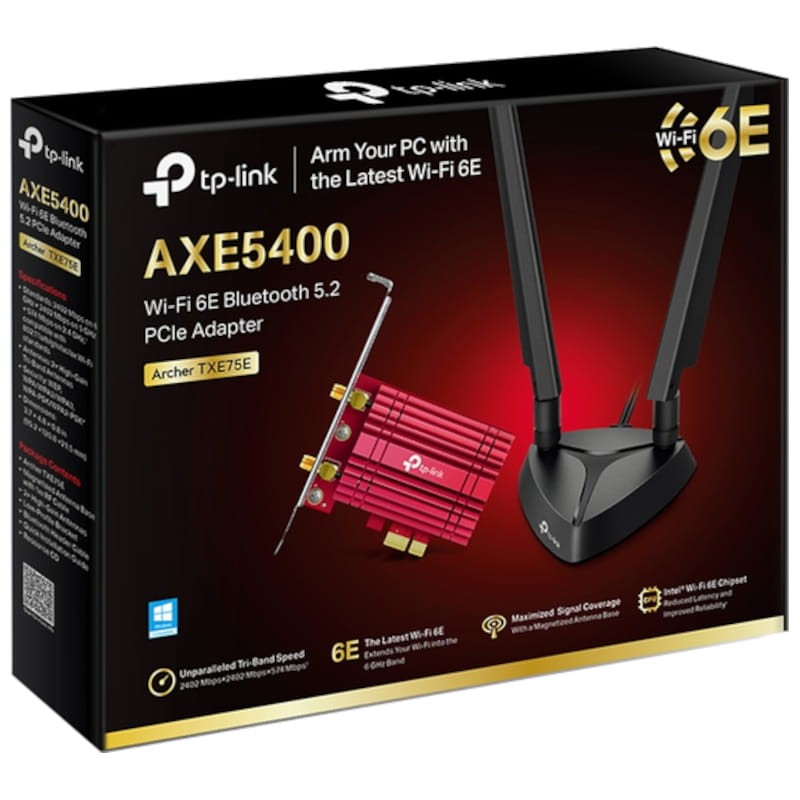 Adaptador TP-Link Archer TXE75E Wi-Fi 6E PCIe AXE5400 Bluetooth 5.3 - Item3