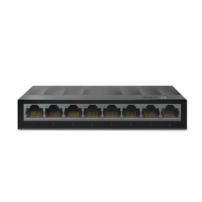 TP-Link LS1008G Commutateur de bureau 8 ports 10/100/1000Mbps Noir - Ítem