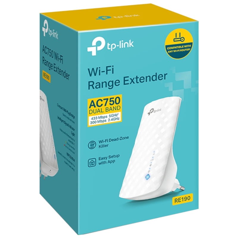 TP-Link RE190 Blanc - Répéteur d'extension réseau - Ítem4