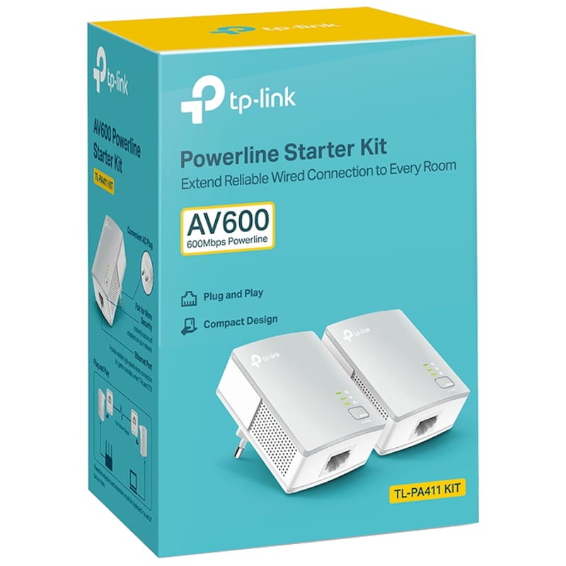 TP-Link TL-PA411 Powerline AV600 Nano Adapter - Item4