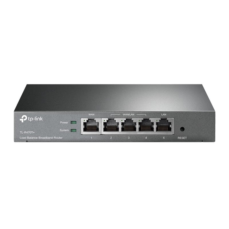 TP-Link TL-R470T+ Banda Ancha con Balanceo de Carga Negro - Router - Ítem