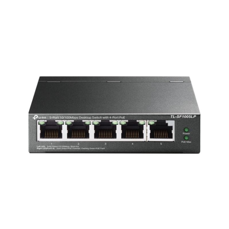 TP-Link TL-SF1005LP PoE Negro - Switch - Ítem1