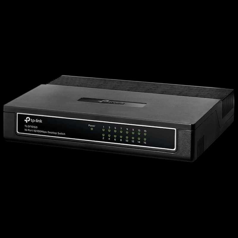 TP-LINK TL-SF1016D 16-Port 10/100Mbps Desktop Switch