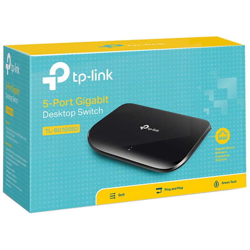 TP-Link TL-SG1005D for Desktop Switch 5-port Gigabit - Ítem6