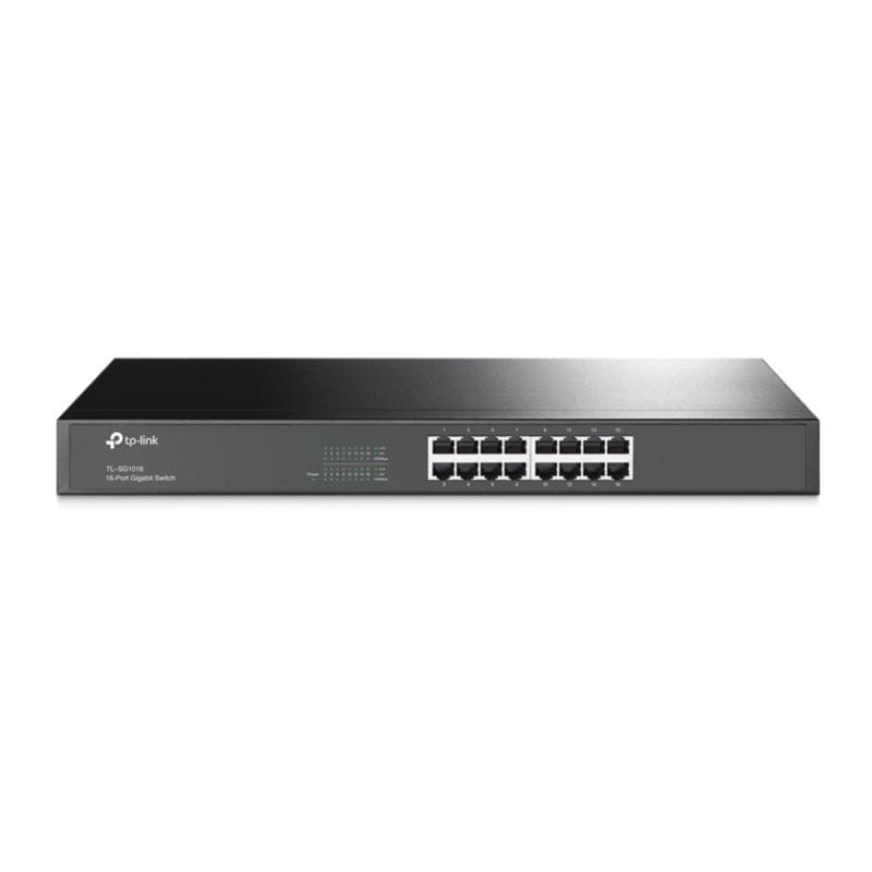 TP-Link TL-SG1016 10/100/1000 Mbps Negro - Switch - Ítem1