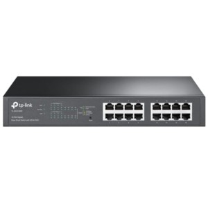 TP-Link TL-SG1016PE 16 portas Gigabit 8 portas PoE+ Preto - Switch