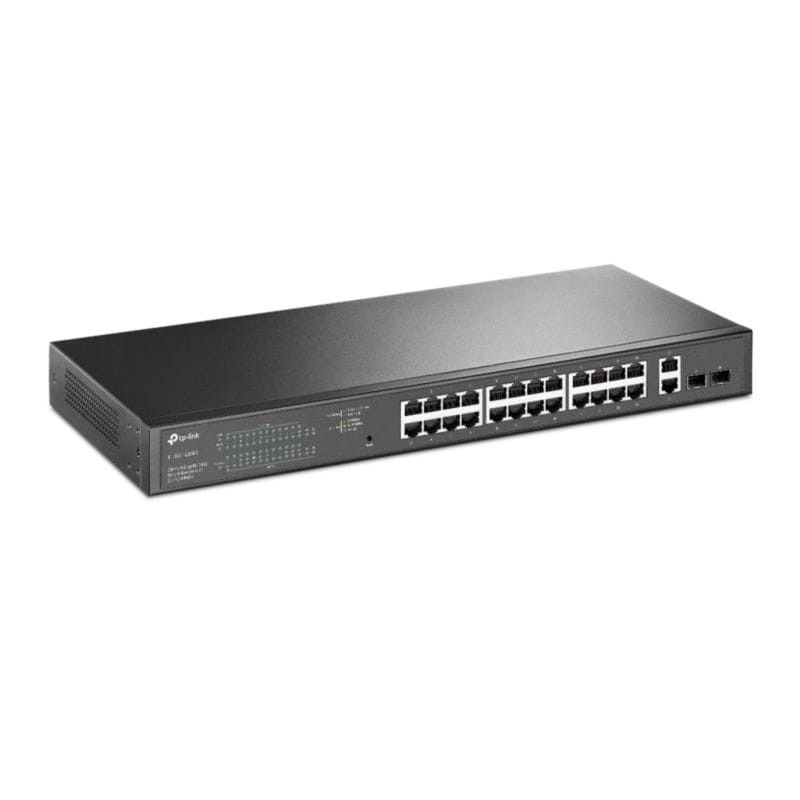 Tp-link Tl-sg1428pe Gigabit Ethernet (10/100/1000) Negro - Switch - Ítem