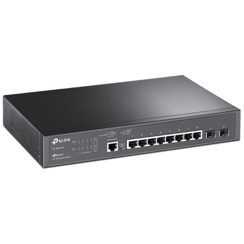 TP-Link TL-SG3210 Switch Smart JetStream Gigabit de 8 Portos Preto - Item1