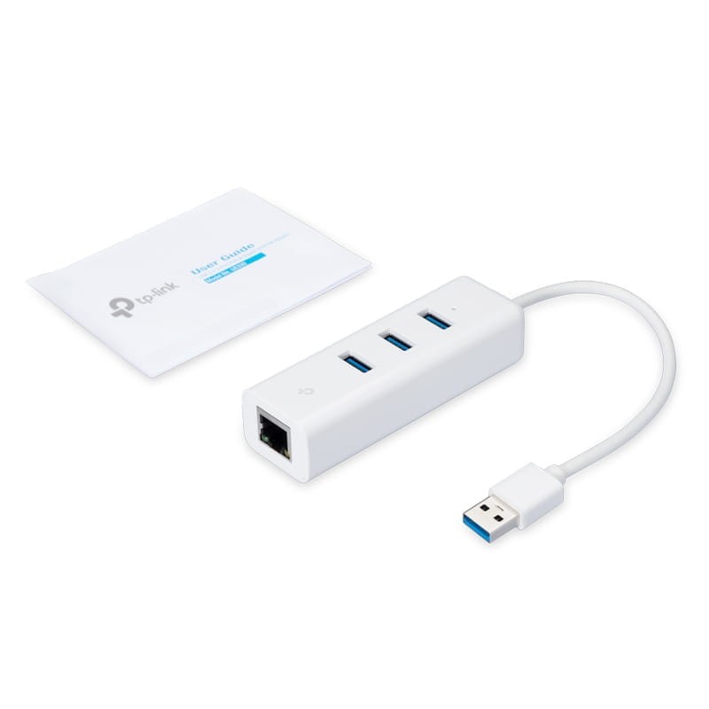 TP-LINK UE330 Adaptador de rede Hub USB 3.0 x 3 portas - Item2