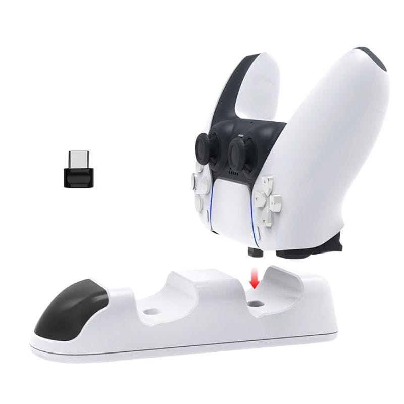 Dobe TP5-0506 pour manettes PS5 Blanc - Base de chargement - Ítem3