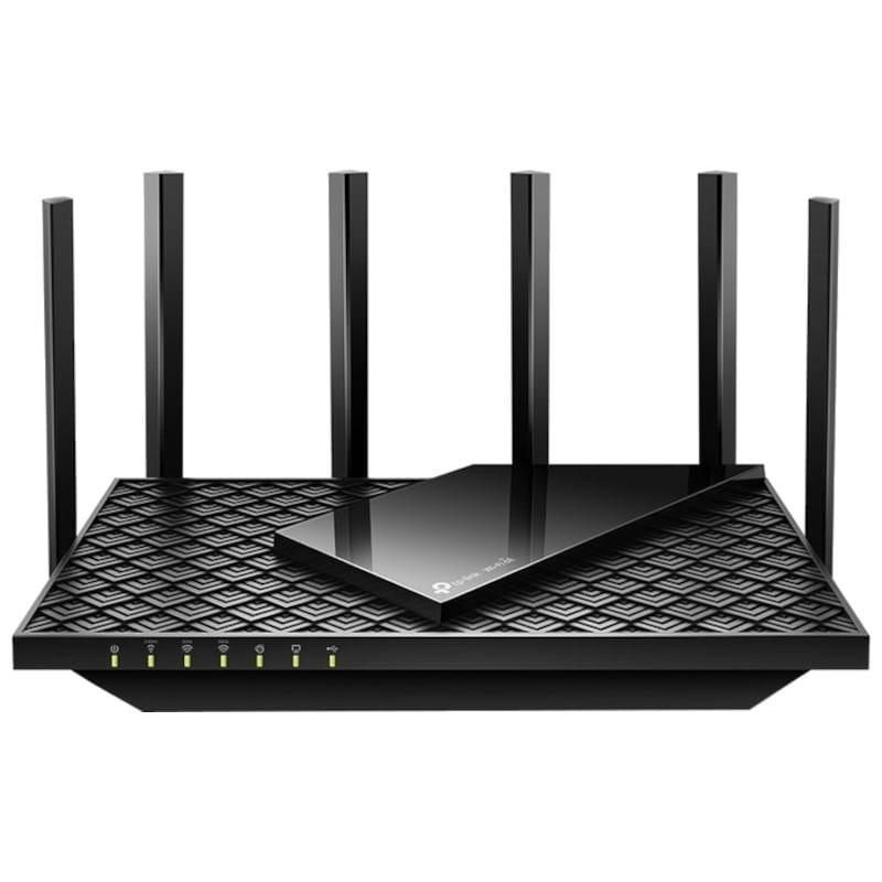 TP-Link Archer AXE75 Wi-Fi 6E AI Tri-Band Gigabit Ethernet Preto - Router - Item