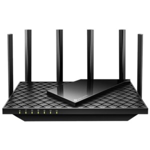 TP-Link Archer AXE75 Wi-Fi 6E AI Tri-Band Gigabit Ethernet Preto - Router