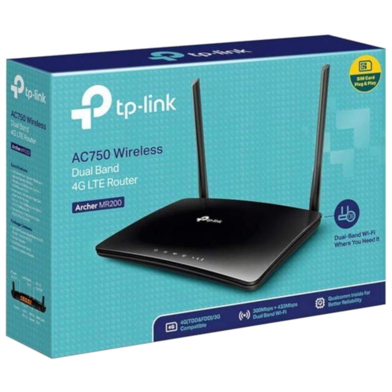 TP-LINK Archer MR200 Router 4G WiFi AC750 DualBand - Ítem3