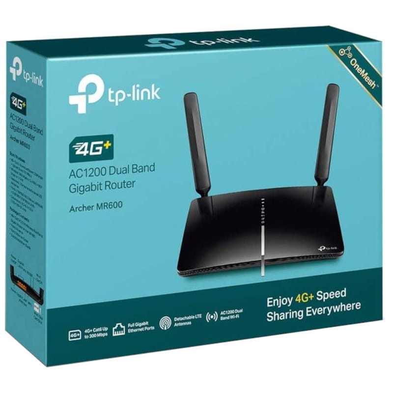 TP-Link Archer MR600 Gigabit Ethernet Wi-Fi 4G Preto - Router - Item4