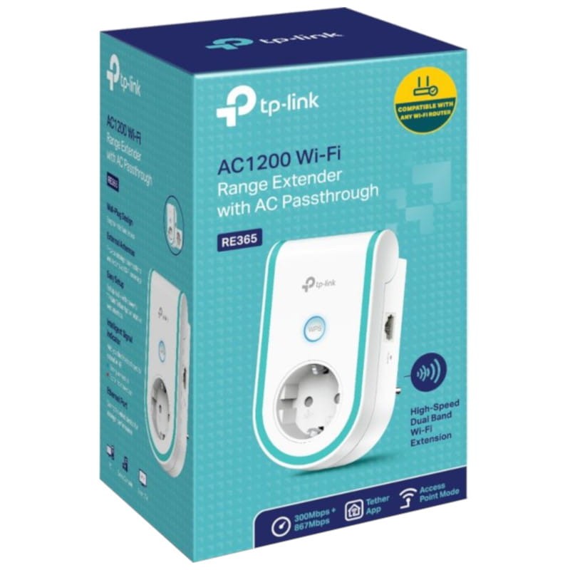 TP-LINK RE365 Repetidor WiFi AC1200 con Enchufe - Ítem3
