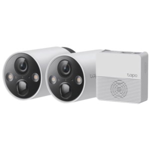 TP-Link Tapo C420S2 2K QHD Visión nocturna color IP65 Blanco - Kit de 2 cámaras