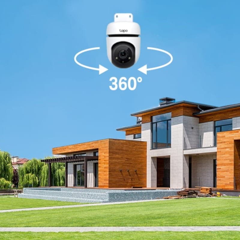 Cámara de seguridad IP TP-LINK Tapo C500 360º WiFi Blanco - Rotación