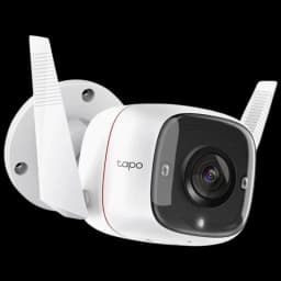 TP-Link TC65 2K Externo WiFi Alarme Branco  - Câmera de Segurança IP