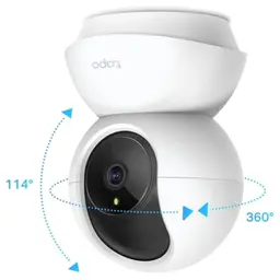TP-Link TC70 1080px PTZ Alarma Sonido Bidireccional Blanco - Cámara de seguridad IP - Giro