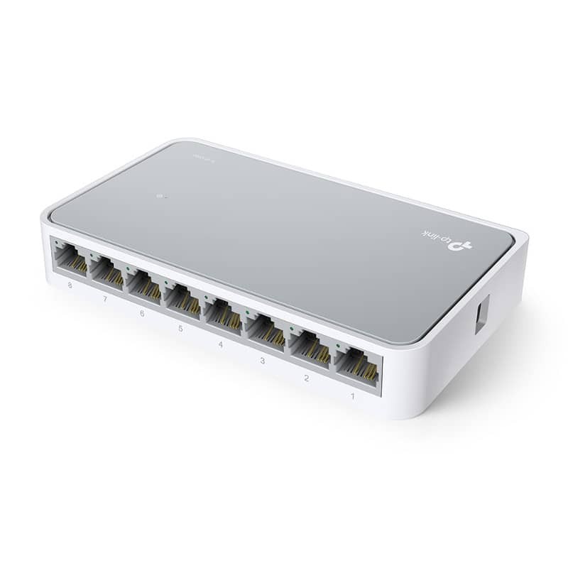 TP-LINK TL-SF1008D Switch de bureau 8 ports 10/100 Mbps - Ítem1